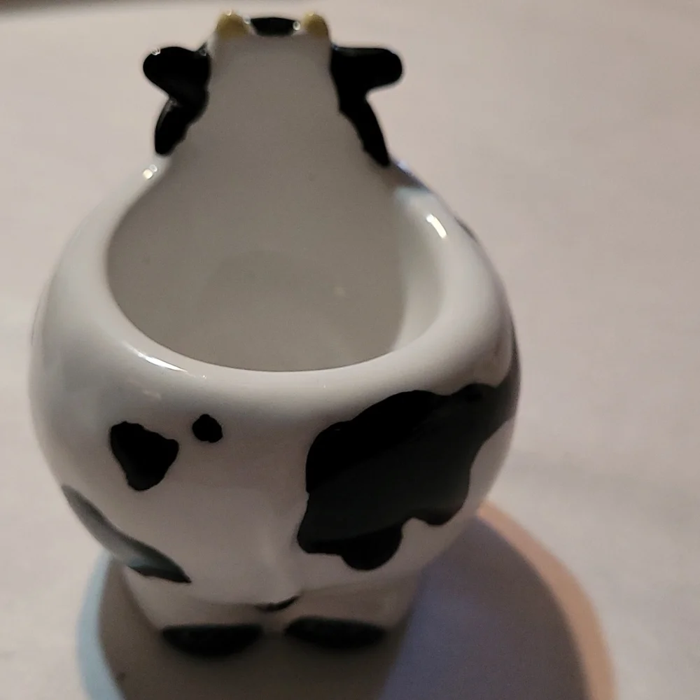 Bella Casa Cow Egg Cup NWT